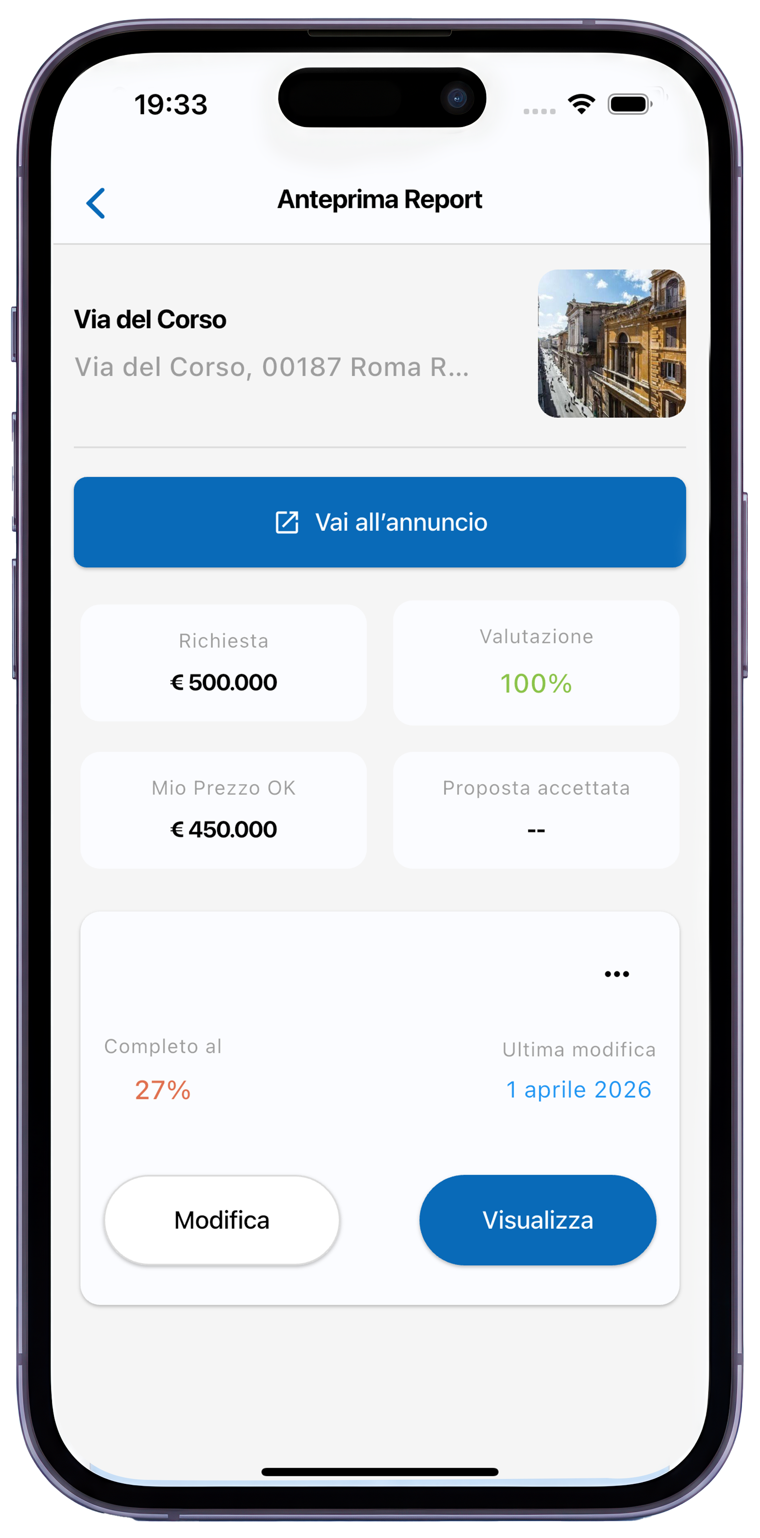 REPORT App - Mockup